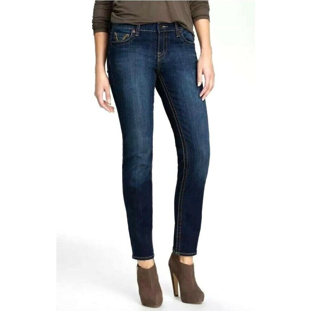 Kut From The Kloth Stevie Straight Leg Jeans Size 10 Blue Denim Womens Pants